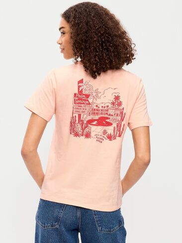 تي شيرت برسومات ذات رقبة دائرية من Old Navy EveryWear - جيلاتو خوخي in Kuwait
