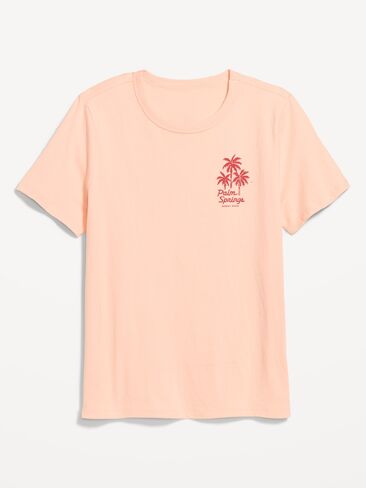 تي شيرت برسومات ذات رقبة دائرية من Old Navy EveryWear - جيلاتو خوخي in Kuwait