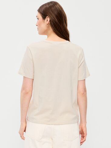 تي شيرت Old Navy EveryWear برقبة دائرية - Wish Bone in Kuwait