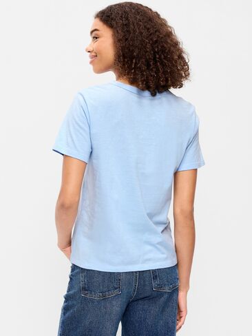 Old Navy EveryWear Crew-Neck Graphic T-Shirt - Sky Maintenance in Kuwait