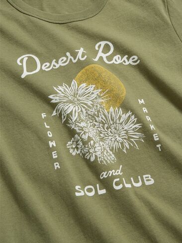 Old Navy EveryWear Crew-Neck Graphic T-Shirt - Dill Caper in Kuwait