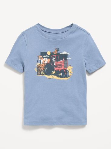 Old Navy Short-Sleeve Graphic T-Shirt for Toddler Boys - Tractor in Kuwait
