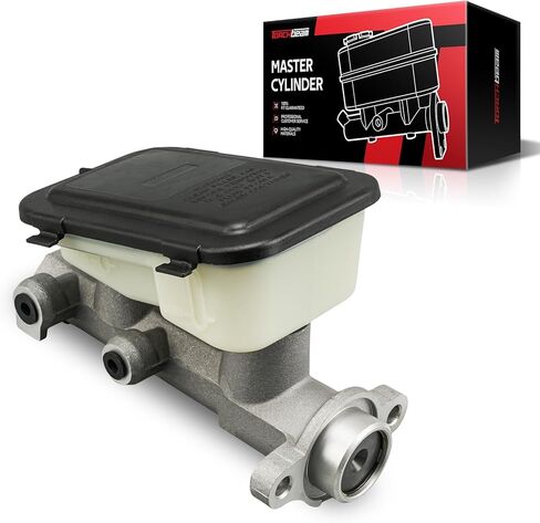 Torchbeam Brake Master Cylinder with Reservoir, Direct Fit Replacement for Chevrolet Monte Carlo 1983-1988, DOT Approved, Aluminum Alloy, Includes Mounting Hardware in Kuwait