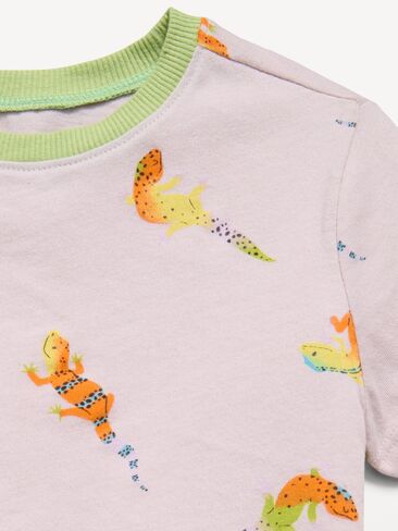 تي شيرت مطبوع بأكمام قصيرة من Old Navy للأولاد الصغار - أبو بريص in Kuwait