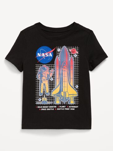 تي شيرت مطبوع عليه Old Navy NASA للجنسين للأولاد الصغار - NASA in Kuwait