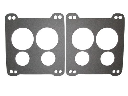 حشوات قاعدة المكربن، متوافقة مع Edelbrock Carter Holley AFB Ported Rochester Quadrajet Thermoquad Spreadbore Carbs، الحشيات بسمك 1/16 بوصة، زوج واحد، رقم الجزء SPC9175-2 in Kuwait