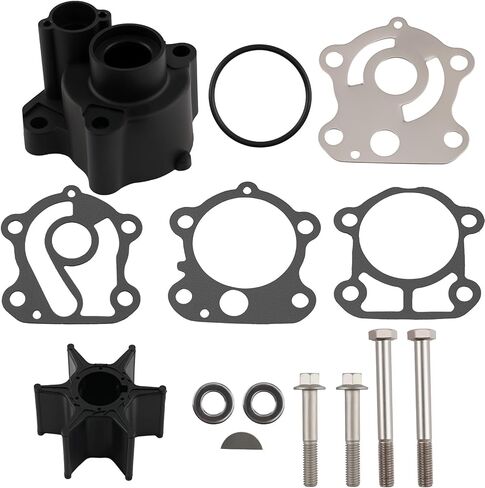 طقم دفاعة مضخة مياه خارجية من maxpeedingrods لياماها 75 80 90 100 HP 4 محركات السكتة الدماغية استبدال 67F-W0078-00 67F-44311-01-00 in Kuwait