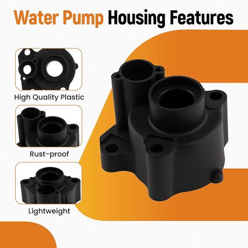 طقم دفاعة مضخة مياه خارجية من maxpeedingrods لياماها 75 80 90 100 HP 4 محركات السكتة الدماغية استبدال 67F-W0078-00 67F-44311-01-00 in Kuwait