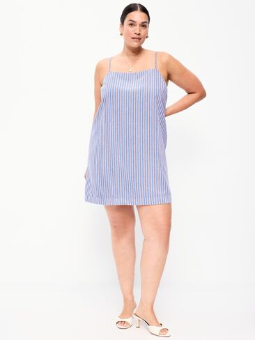 Old Navy Strappy Mini Shift Dress - Red/Whit/Blue Stripe in Kuwait