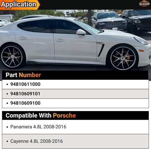 94810609101 بكرة مضخة مياه التبريد لبورش باناميرا لكايين 4.8L 2008-2016 #94810611000 94810609100 in Kuwait