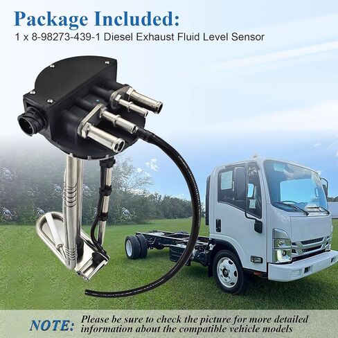 8-98273-439-1 مستشعر مستوى سائل عادم الديزل متوافق مع Isuzu NPR-HD NPR-XD NQR NRR 4HK1 لاستبدال 8982734391 8-98273439-1 8-9827349-1 in Kuwait
