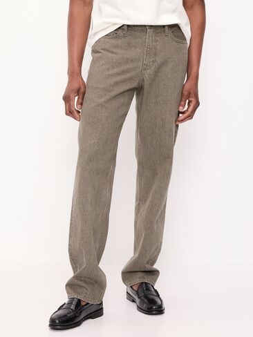 Old Navy 90's Loose Jeans - Olive in Kuwait