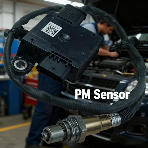 55502921 مستشعر جسيمات عادم الديزل مستشعر الجسيمات PM، متوافق مع 2016-2019 Chevy Colorado، 2019-2020 Silverado 4500HD 5500HD 6500HD، 2016-2019 GMC Canyon in Kuwait