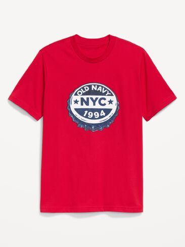 Old Navy Graphic T-Shirt for Adults - Robbie Red in Kuwait