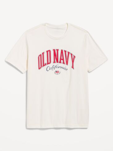Old Navy Graphic T-Shirt for Adults - Sea Salt and Vinegar in Kuwait