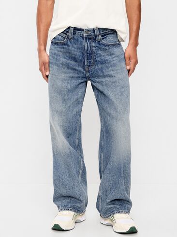 Old Navy 2000s Super Baggy Jeans - Light Wash in Kuwait