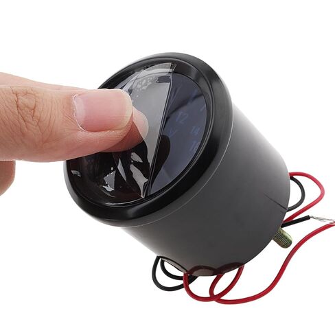 مقياس الجهد الكهربائي، 2 بوصة 52 مم 12 فولت عالمي LED سيارة كهربائية الفولتميتر مقياس الجهد 8 ~ 16 فولت للسيارة/القارب/الشاحنة/ATV in Kuwait