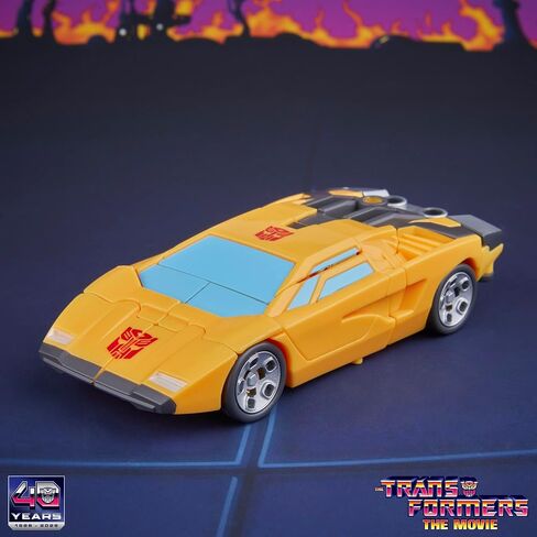 Transformers Studio Series The The Movie Sunstreaker Deluxe Class 4.5-Inch Converting Action Figure, Robot Toys for Ages 8+ in Kuwait
