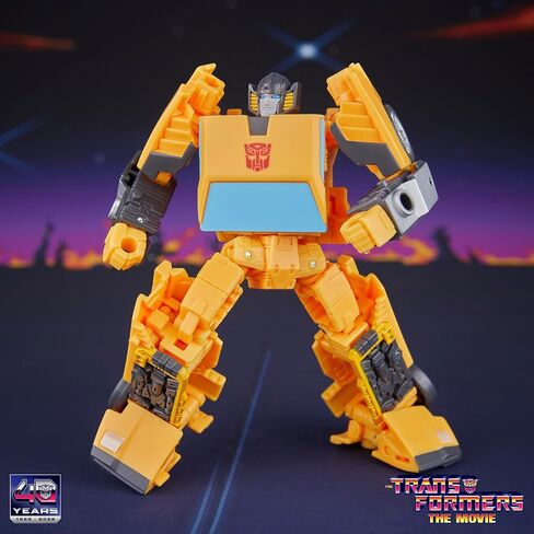 Transformers Studio Series The The Movie Sunstreaker Deluxe Class 4.5-Inch Converting Action Figure, Robot Toys for Ages 8+ in Kuwait