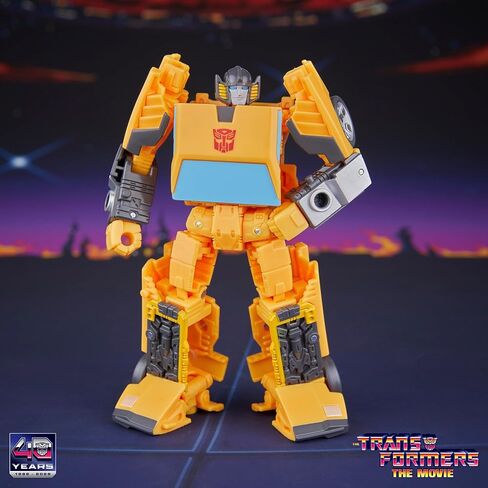 Transformers Studio Series The The Movie Sunstreaker Deluxe Class 4.5-Inch Converting Action Figure, Robot Toys for Ages 8+ in Kuwait