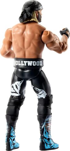 Mattel WWE "Hollywood" Hulk Hogan Action Figure، سلسلة الحدث الرئيسي #165، نجم قابل للتجميع مقاس 6 بوصات مع 14 نقطة مفصلية ومظهر يشبه الحياة in Kuwait