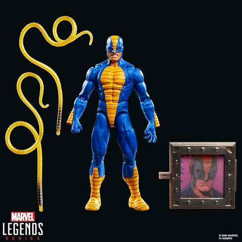 سلسلة Marvel Legends Secret Wars Constrictor، شخصية ريترو كوميكس القابلة للتجميع مقاس 6 بوصات مع درع عدسي in Kuwait