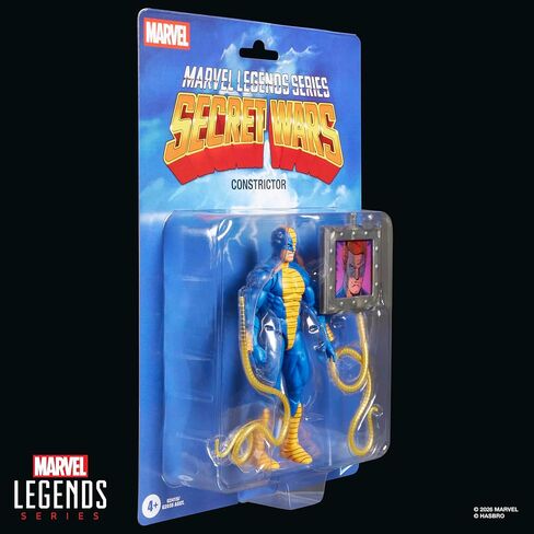 سلسلة Marvel Legends Secret Wars Constrictor، شخصية ريترو كوميكس القابلة للتجميع مقاس 6 بوصات مع درع عدسي in Kuwait
