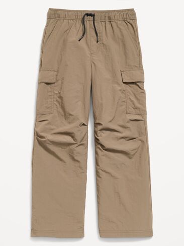 Old Navy Ultra Baggy Pull-On Cargo Pants for Boys - Brown in Kuwait