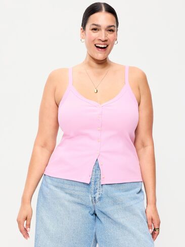 قميص كامي بدون أكمام بأزرار أمامية من Old Navy - برغموت in Kuwait