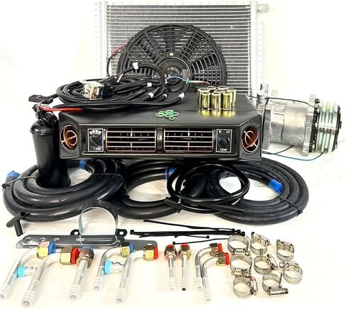 A/C KIT UNIVERSAL UNDER DASH EVAPORATOR 404-100 GOLD HEAT AND COOL ELEC HARNESS in Kuwait