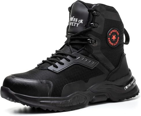 ORISTACO Steel Toe Tactical Boots, Lightweight Camouflage Jungle Construction Work Safety Sneakers in Kuwait