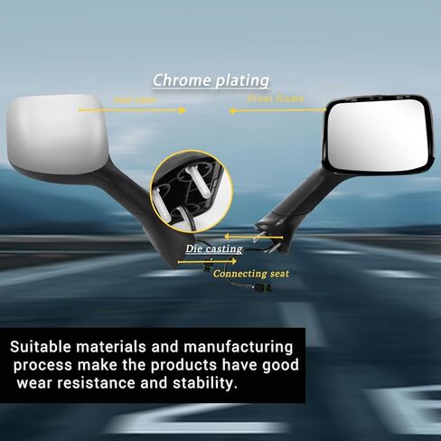 International mv 2022+ MIRROR ASSY كروم زوج in Kuwait