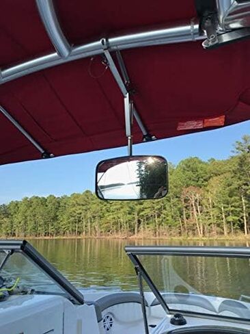 Big Air Articulating Adjustable Arm Wakeboard Tower Mirror with 7" x 13" CIPA ball joint mirror head in Kuwait