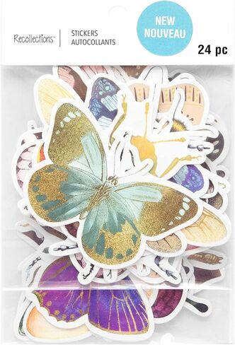 Recollections Things with Wings Die Cut Stickers, 12 Pack in Kuwait