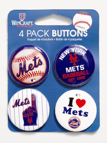 Old Navy WinCraft® New York Mets 4 أزرار - نيويورك ميتس in Kuwait