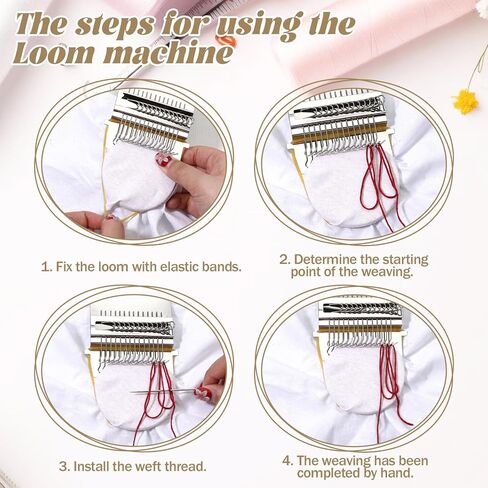 KongTiva Darning Mushroom for Socks, Wood Darning Egg Sewing Tool Darner Egg Kit Includes 14 Hooks Small Weaving Darning Loom 9 Large Eye Needles 50 Colors Thread for Handcraft DIY Weaving Repair Tool in Kuwait