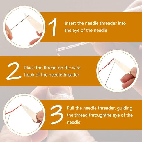 Zorivane 37PCS Sewing Tool Set Needle and Thread kit, Big Eye Steel Sewing Needle with Thimble, Threader and Thread Rippers, Clothing Repair Sewings Kit for Adults Beginners in Kuwait