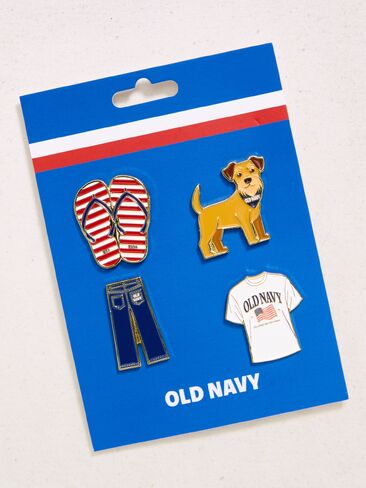 Old Navy Old Navy Americana Enamel Pin Set - Multi in Kuwait