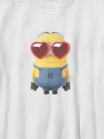 Old Navy Minions Big Minion Heart Glasses Graphic T-Shirt for Kids - Sunglasses in Kuwait