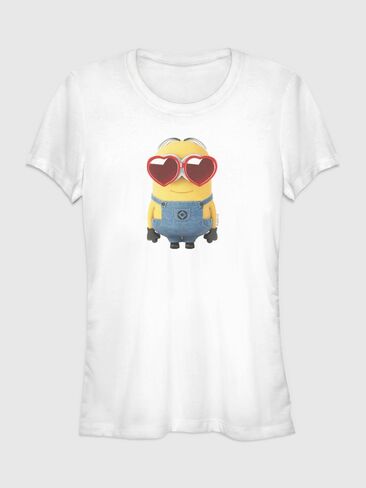 Old Navy Big Minion Heart Glasses Graphic T-Shirt - Women's - Sunglasses in Kuwait