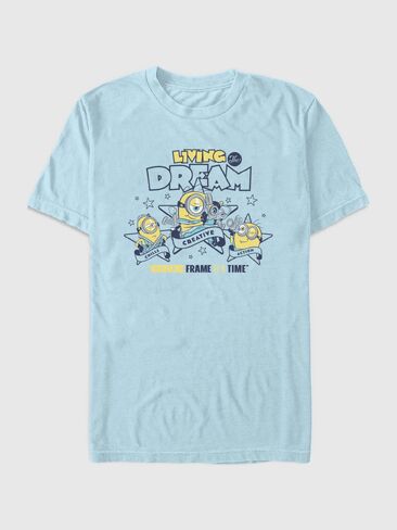 تي شيرت Old Navy Minions 3 Living the Dream - للرجال - حلم أزرق فاتح in Kuwait