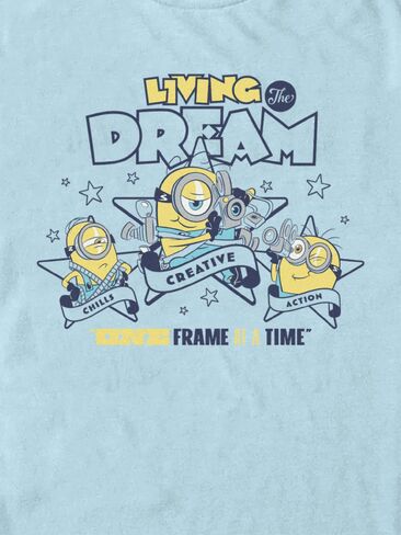 تي شيرت Old Navy Minions 3 Living the Dream - للرجال - حلم أزرق فاتح in Kuwait