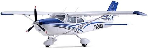 FMS 1500mm Cessna 182 RTF Remote Control Airplane with 3541-KV840 Brushless Motor, CNC Metal Landing Gear, LED Navigation Lights, High Wing Trainers for Adults and Beginners in Kuwait