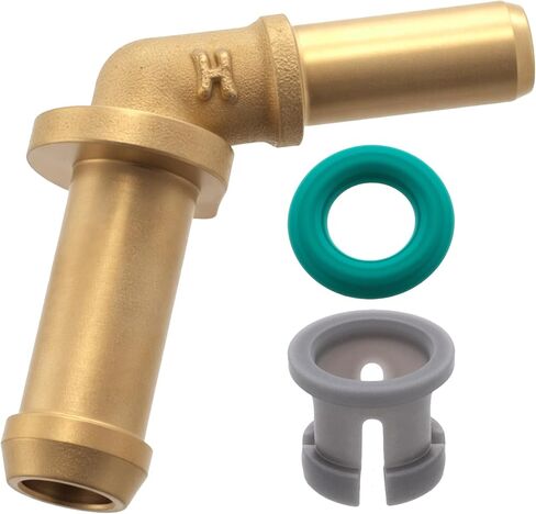 3pcs lr049990 Car Thermostat Outlet Hose Connector, Water Outlet Tube Connector Kit, Thermostat Outlets Hose Connectors Replacement for C2Z28467 LR045237 LR049989 V8 V6 in Kuwait