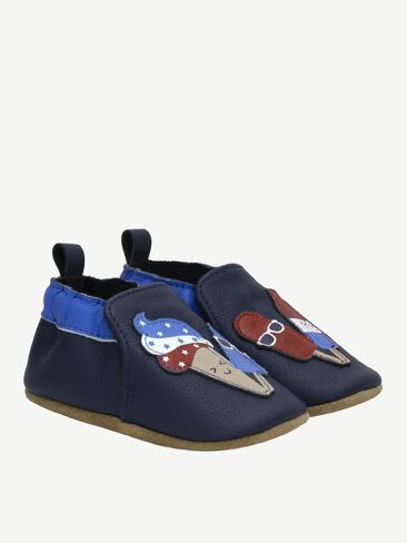 Old Navy Robeez Stay Chill Soft Soles - Navy in Kuwait