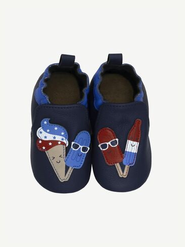Old Navy Robeez Stay Chill Soft Soles - Navy in Kuwait