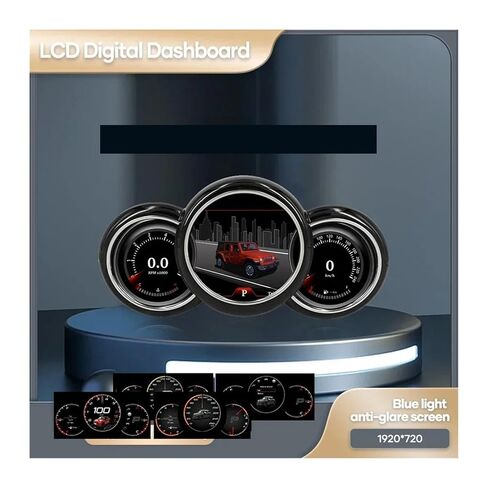 لوحة القيادة الرقمية 12.3 بوصة متوافقة مع BMW MINI 2014-2023 سنة لوحة القيادة LCD عداد السرعة أداة قمرة القيادة الافتراضية in Kuwait
