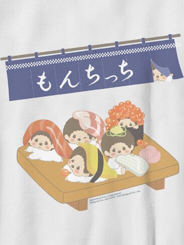 تي شيرت برسومات سوشي للأطفال من Old Navy Monchhichi Sushi - أبيض in Kuwait