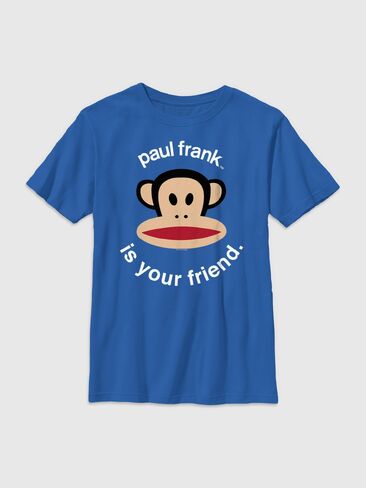 تي شيرت برسومات Old Navy Paul Frank Is Your Friend للأطفال - ملكي in Kuwait