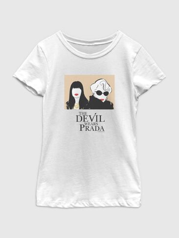 تي شيرت Old Navy The Devil Wears Prada برسومات - أبيض in Kuwait